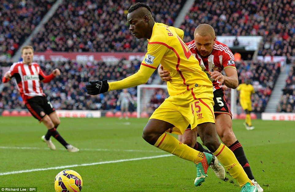 Thêm một trận nữa Balotelli không thể ghi bàn
