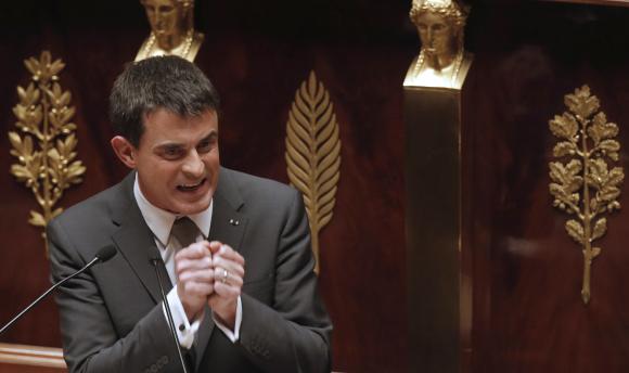 Thủ tướng Manuel Valls. Ảnh: Reuters