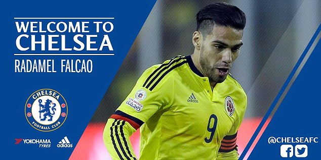 Falcao chính thức là người của Chelsea