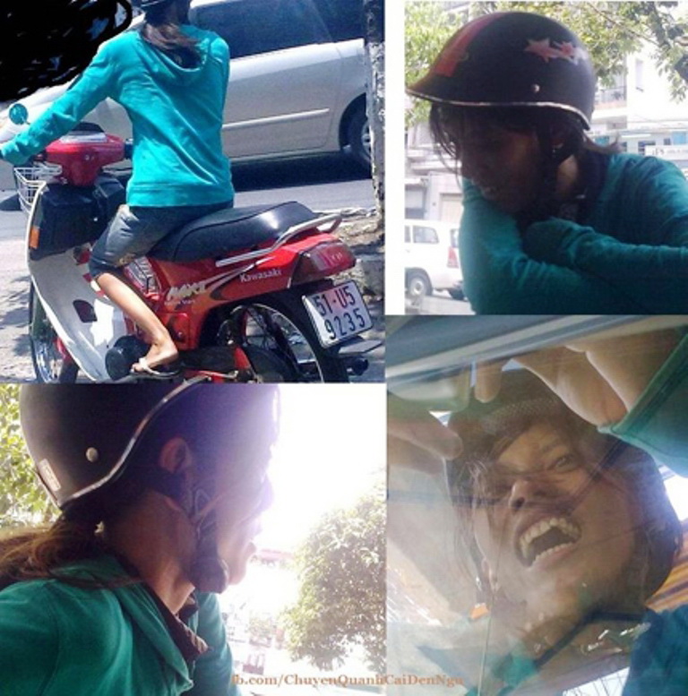 Ch&acirc;n dung Hương mắt lồi được chụp năm 2010