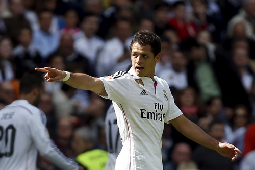 Chicharito tỏa sáng trong màu áo Real Madrid