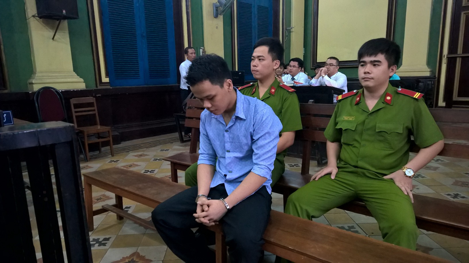 Vũ Kim An bị TAND TP HCM tuyên tử hình về tội giết người, cướp tài sản vào ngày 12-6Ảnh: Phạm Dũng