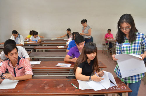 Đáp án môn Anh văn, toán - Kỳ thi thử THPT Quốc gia