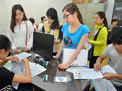 Chính thức công bố mức lệ phí tuyển sinh 2015