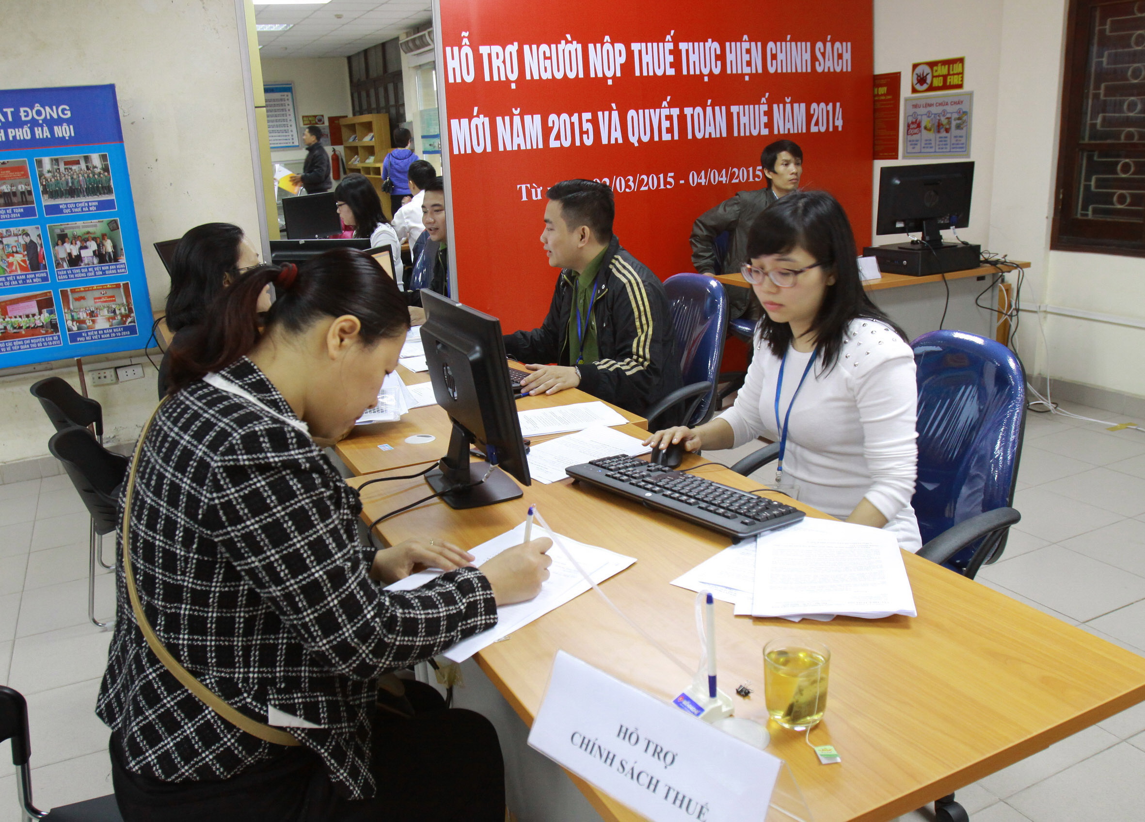 Cần c&oacute; giải ph&aacute;p để cơ quan thuế thực sự l&agrave; bạn đồng h&agrave;nh của doanh nghiệp            Ảnh: TH&Ugrave;Y DƯƠNG