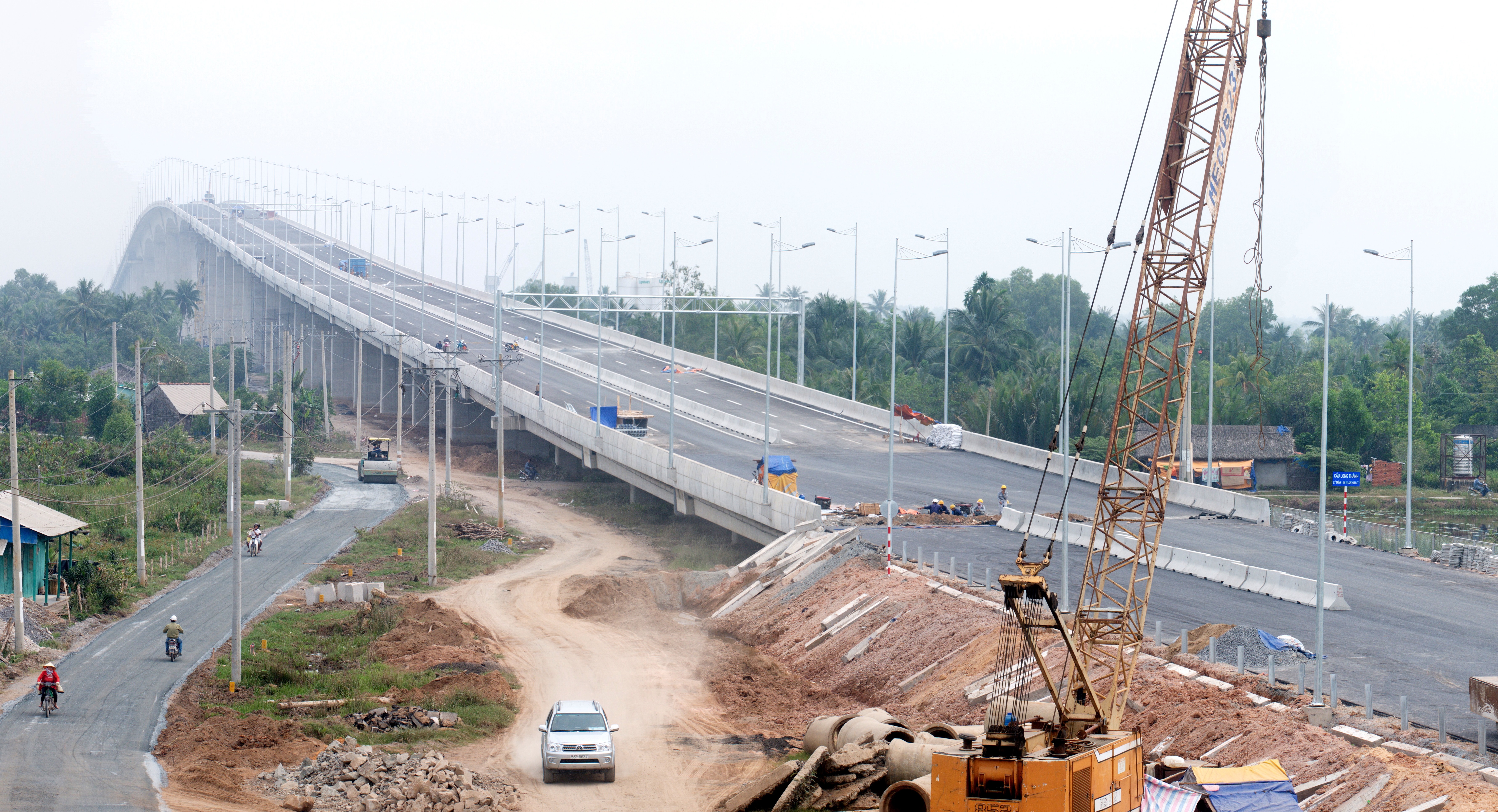 Đường cao tốc TP HCM - Long Th&agrave;nh - Dầu Gi&acirc;y với ti&ecirc;u chuẩn hiện đại nhất Việt Nam hiện nay sẽ th&ocirc;ng xe s&aacute;ng 8-2