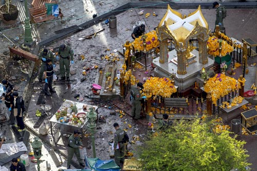 Thái Lan truy lùng kẻ đánh bom