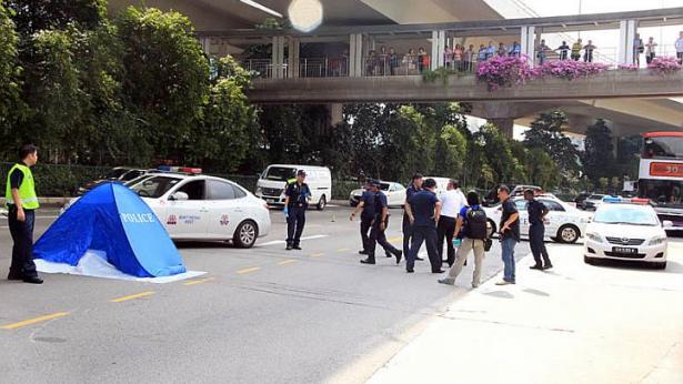 Nơi phụ nữ Việt thiệt mạng. Ảnh: Straits Times