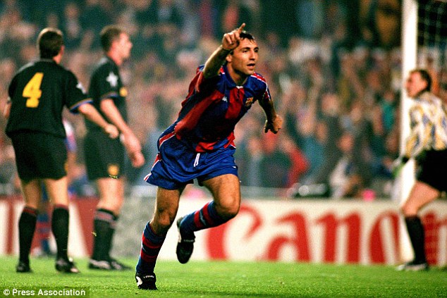 Cựu cầu thủ Barca - Hristo Stoichkov