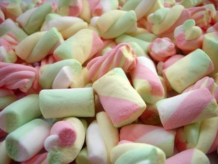 Một loại kẹo dẻo Marshmallow.
