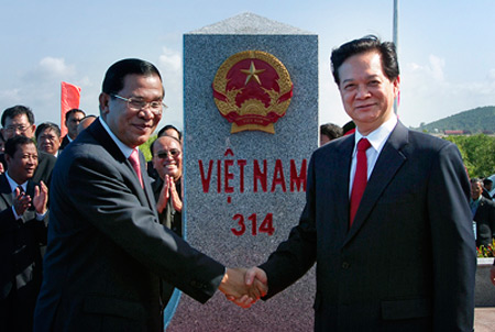 Việt Nam - Campuchia sắp hoàn tất phân giới, cắm mốc