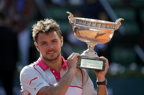 Thắng ngược Djokovic, Wawrinka lần đầu lên ngôi ở Pháp mở rộng