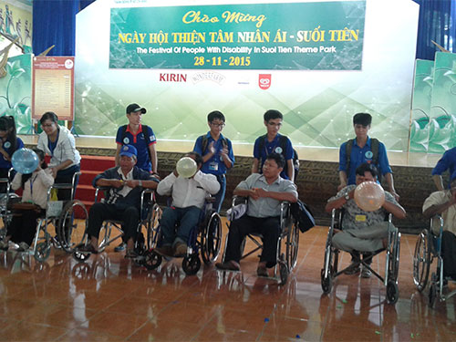Ngày hội của 7.000 người khuyết tật
