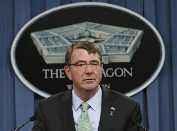 Ông Ash Carter - Bộ trưởng Quốc phòng Mỹ chia sẻ về cuộc đột kích. Ảnh: Reuters