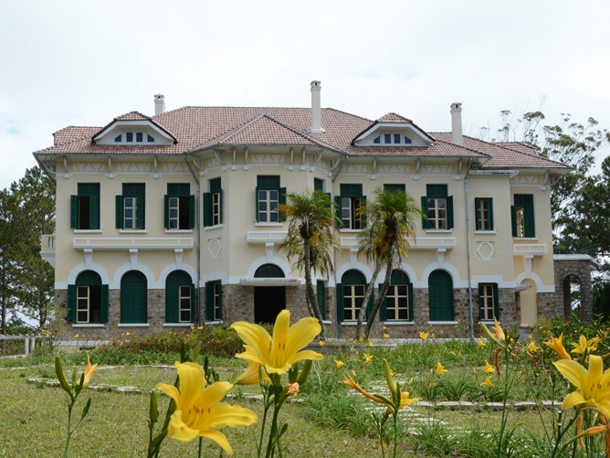 Mặt tiền Dinh I ở Đ&agrave; Lạt