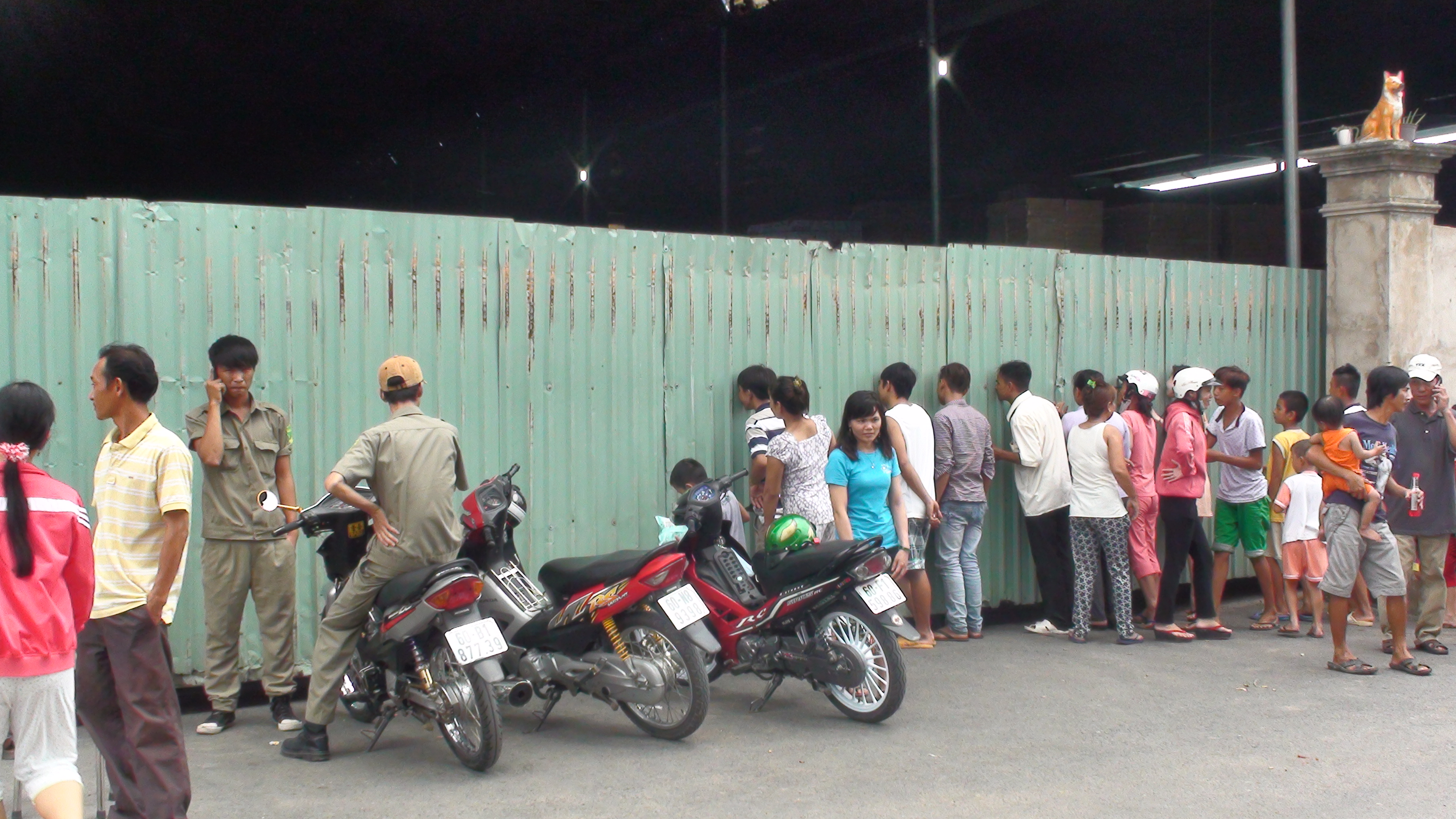 Nơi ph&aacute;t hiện xảy ra vụ việc