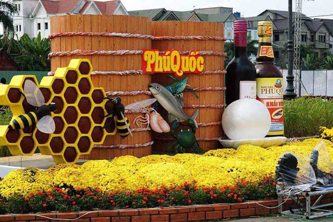 Đặc sản Ph&uacute; Quốc lần đầu ti&ecirc;n c&oacute; mặt tại đường hoa