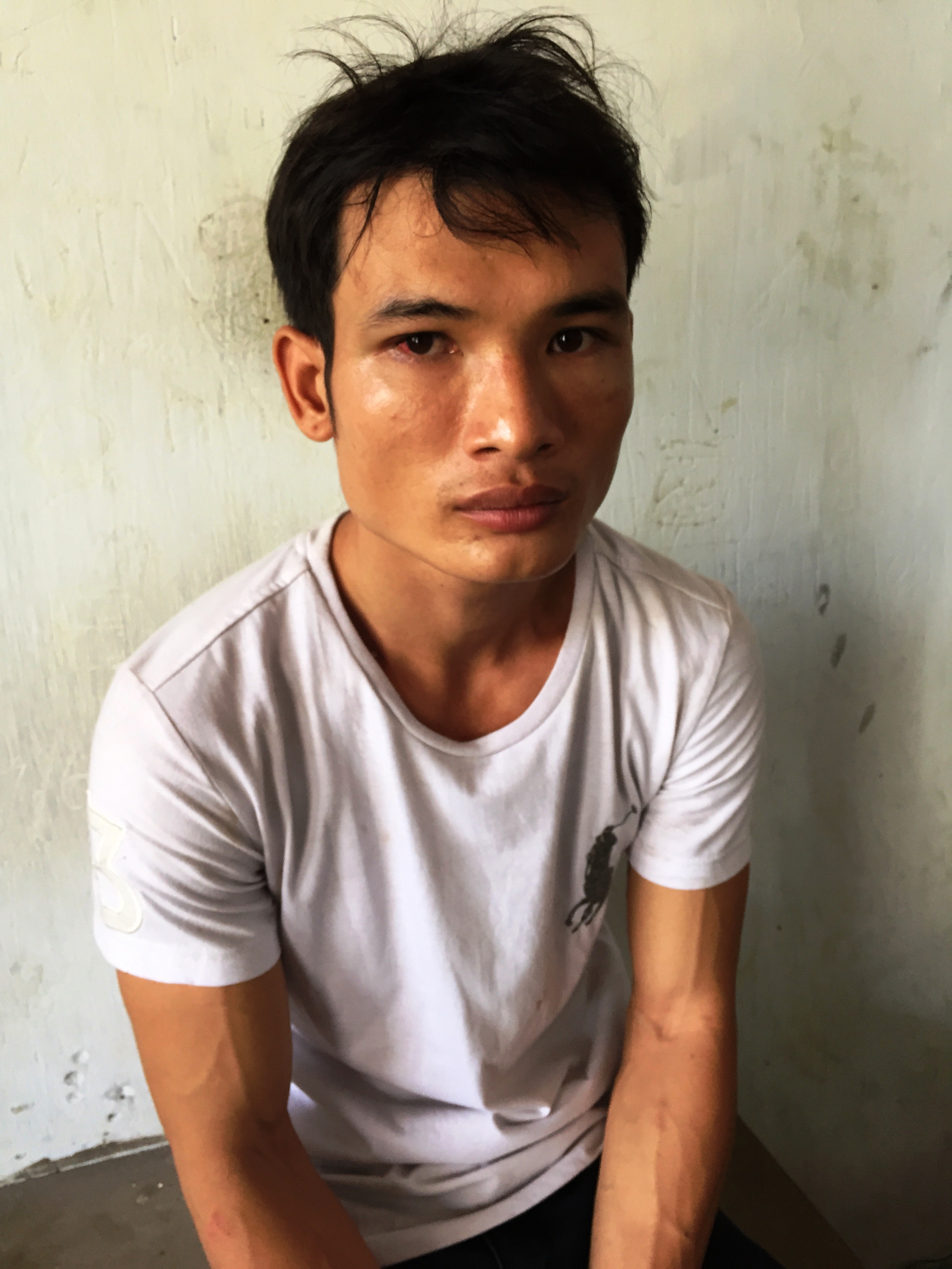 Dương Nhựt Tấn tại cơ quan c&ocirc;ng an