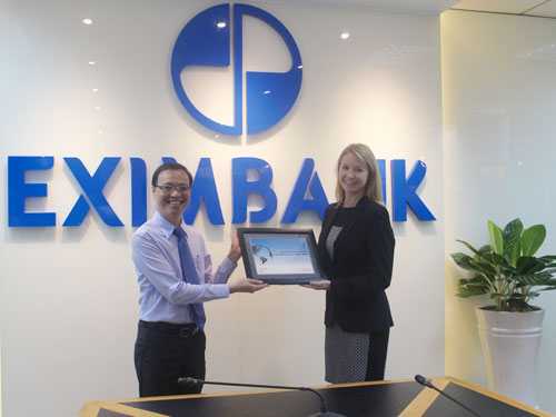 Eximbank nhận giải thưởng thanh toán quốc tế xuất sắc