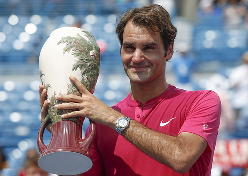 Xem Federer hạ Djokovic, lần thứ 7 vô địch Cincinnati Masters