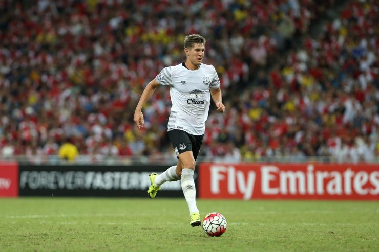 Trung vệ John Stones của Everton