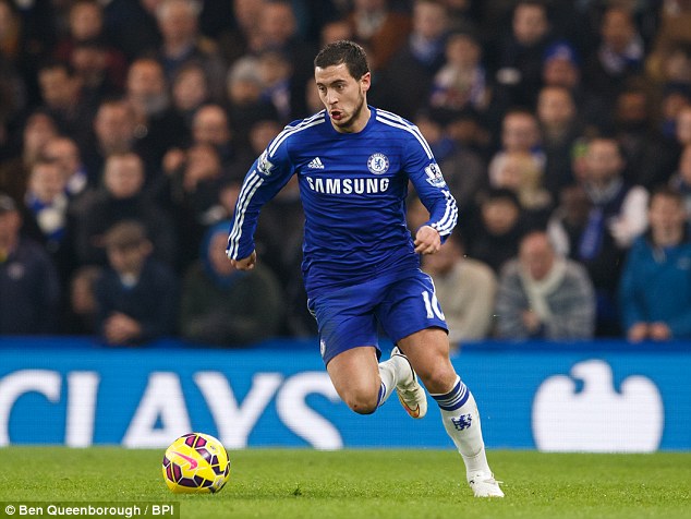 Hazard ngày càng tiến bộ và trở thành trụ cột không thể thiếu của Chelsea