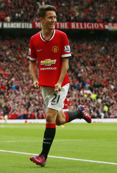 Herrera đưa Man United vượt lên trước ở phút 30