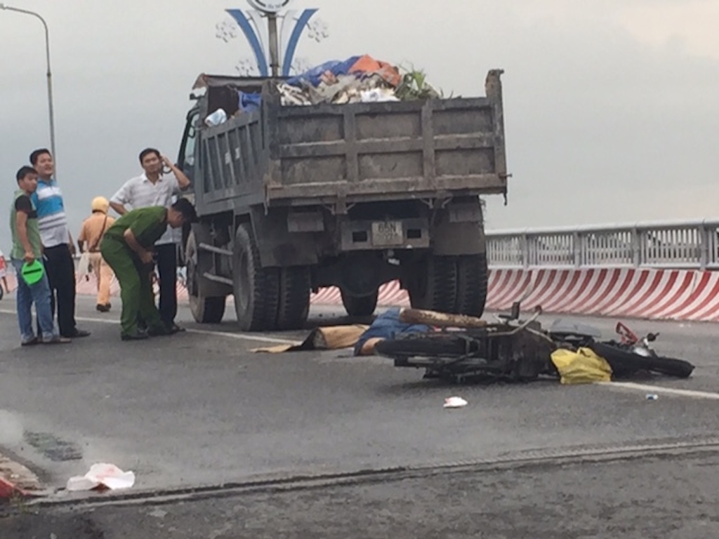 Hiện trường vụ tai nạn