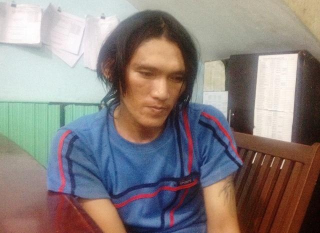 Lại Văn Tâm (trên) và Đỗ Minh Tuấn (dưới) tại cơ quan công an