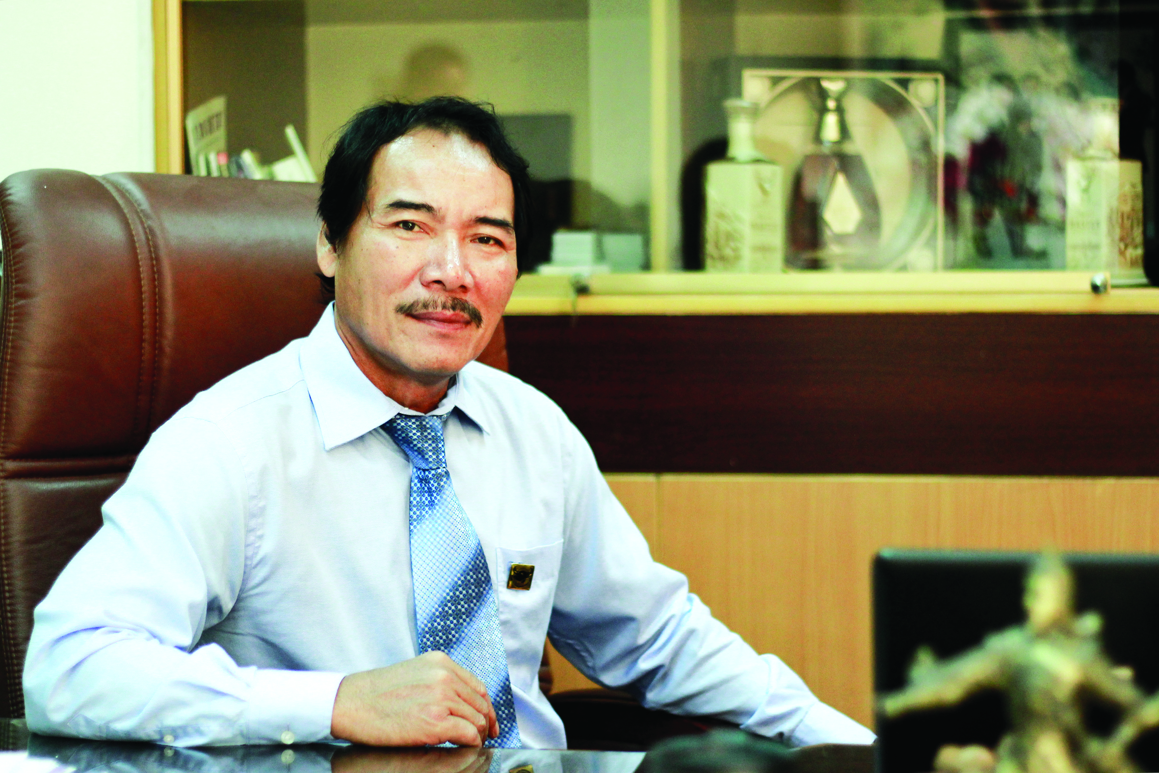 Doanh nh&acirc;n L&ecirc; Quốc Phong. Ảnh: HO&Agrave;NG TRIỀU