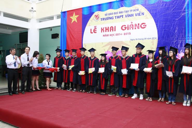 Trường THPT Vĩnh Viễn tuy&ecirc;n dương học sinh đậu ĐH trong kỳ tuyển sinh ĐH, CĐ năm 2014