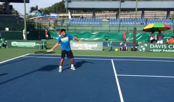 Hoàng Nam thi đấu xuất sắc nhất tại Davis Cup 2015