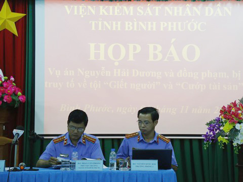 Vụ thảm sát ở Bình Phước: Sẽ xét xử lưu động vào cuối tháng 11