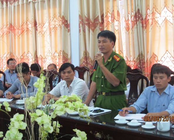 Tại cuộc họp b&aacute;o chiều nay ng&agrave;y 6-8, trung t&aacute; Nguyễn Văn Đại, Ph&oacute; trưởng C&ocirc;ng an huyện Đ&ocirc;ng Sơn khẳng định kh&ocirc;ng c&oacute; yếu tố g&acirc;y rối, &acirc;m mưu h&atilde;m hại c&aacute;c ch&aacute;u