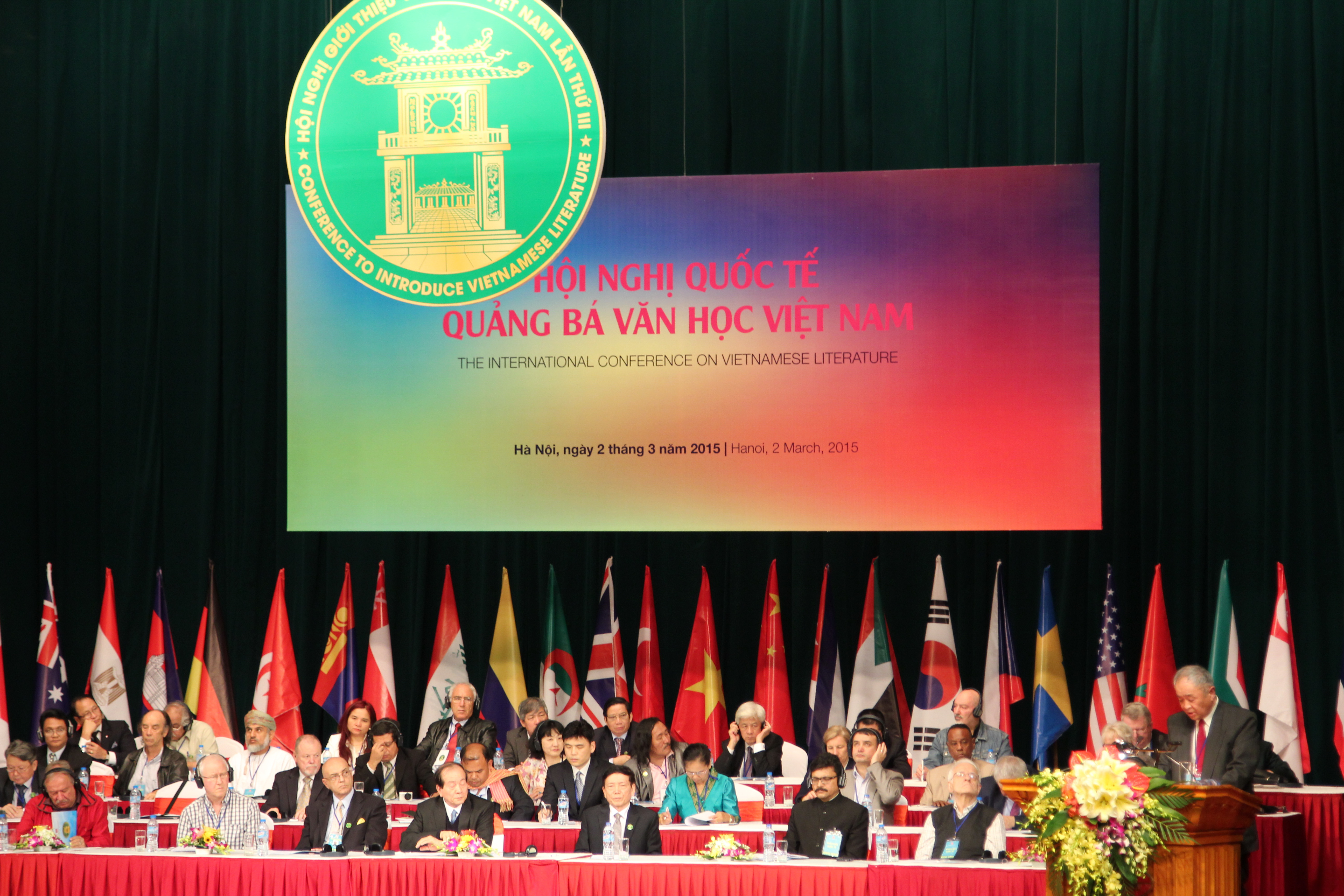 Hội nghị quảng b&aacute; VH VN ra nước ngo&agrave;i. Ảnh: Nguyễn Đ&igrave;nh To&aacute;n