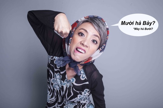 Thu Trang vất vả vào vai gái đẹp
