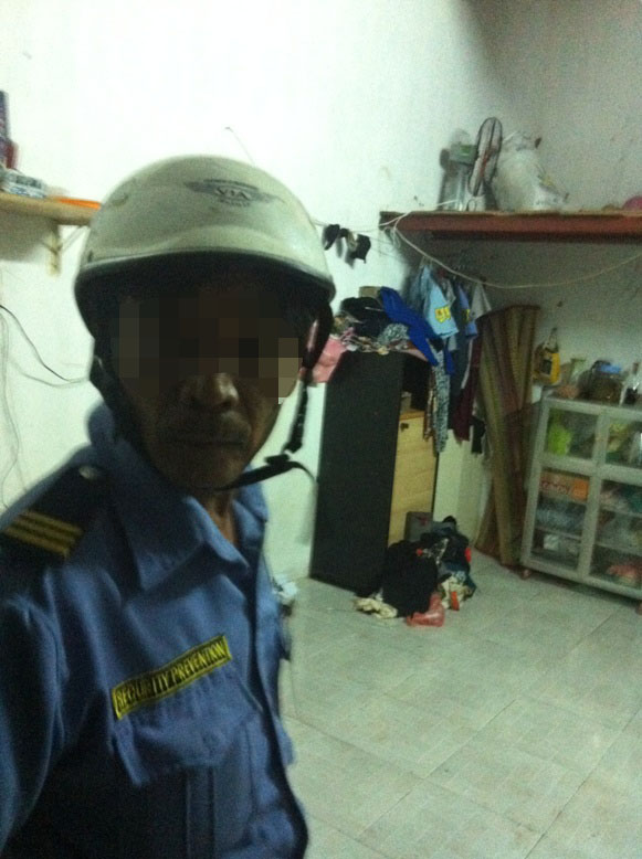 &Ocirc;ng Vũ Duy H., bố của nghi can Tiến