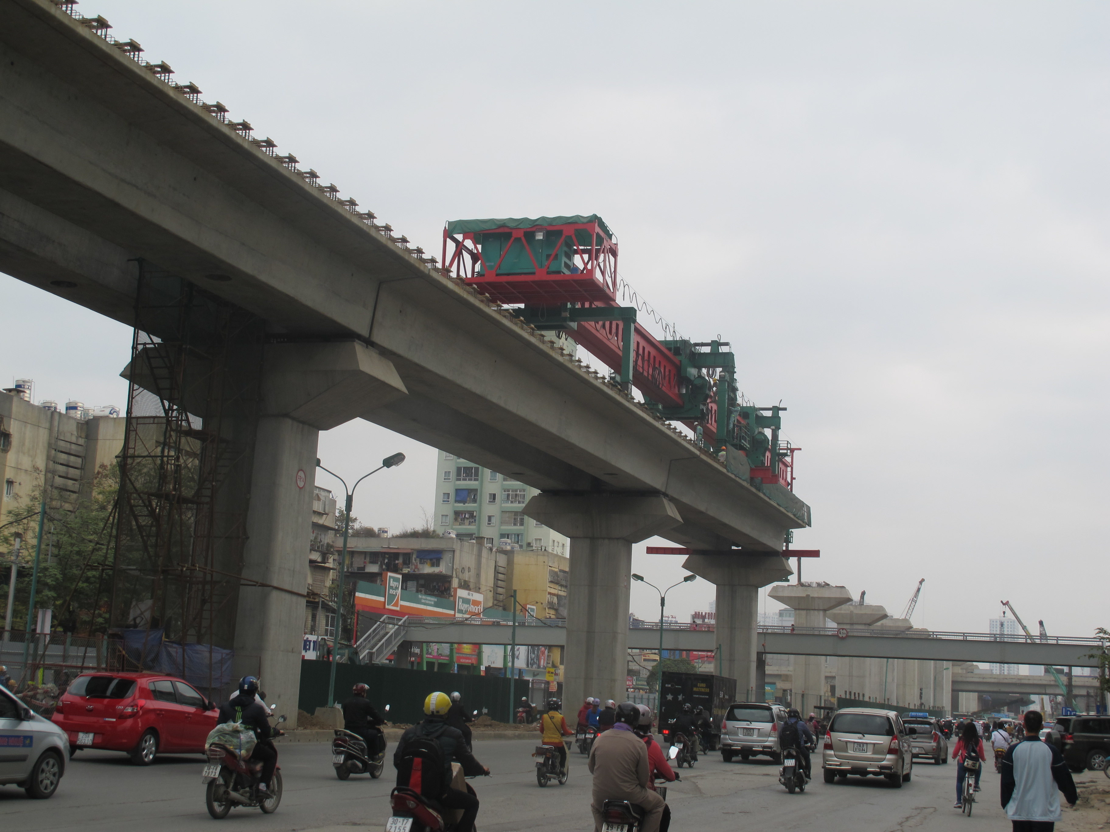  Dự &aacute;n đường sắt đ&ocirc; thị H&agrave; Nội, tuyến C&aacute;t Linh &ndash; H&agrave; Đ&ocirc;ng. ảnh: Văn Duẩn