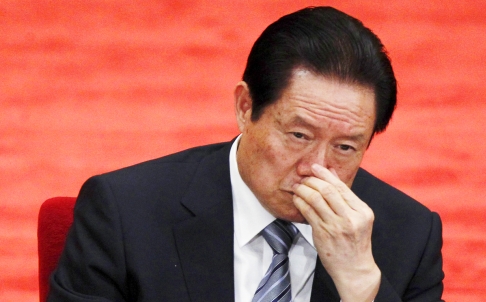 Xinhuas article says members of the Secretary Gang included several top aides and former personal secretaries of Zhou Yongkang. Photo: AP