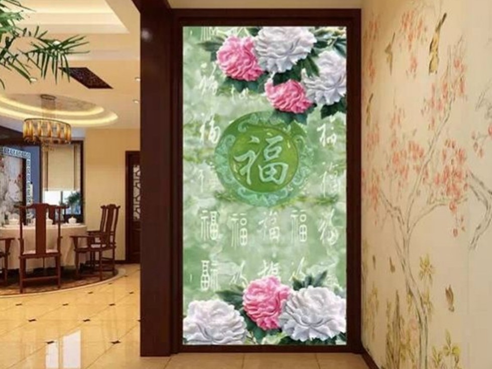 据传,徐才厚爱玉成痴,605平米的豪宅中到处可见精雕玉琢的装饰品。