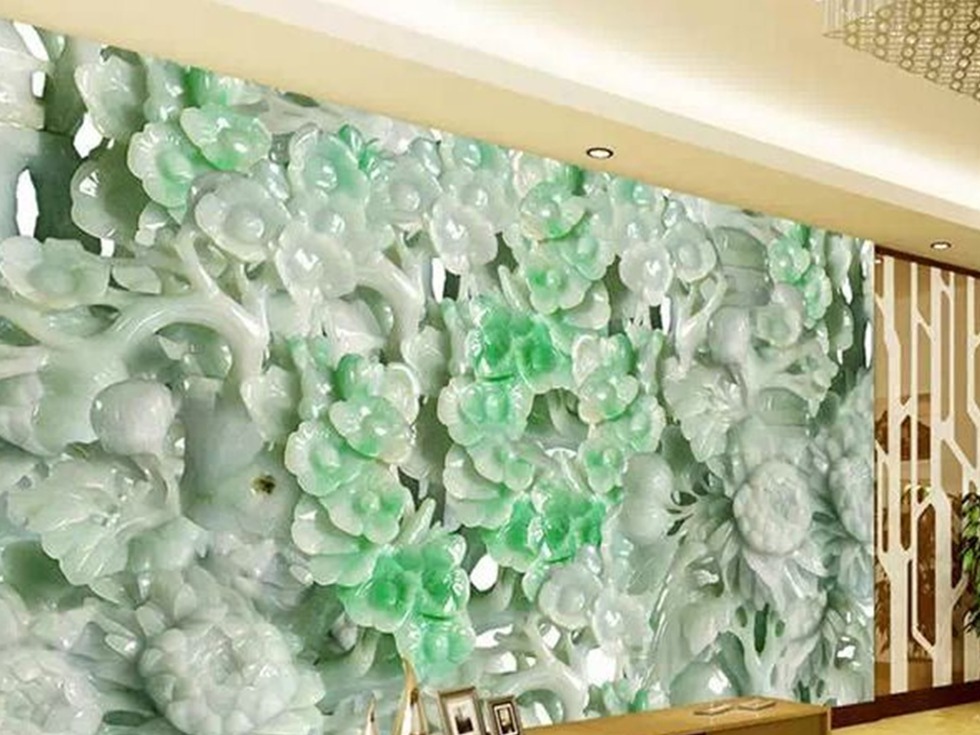 网络流传徐才厚豪宅中的价值连城的玉器。