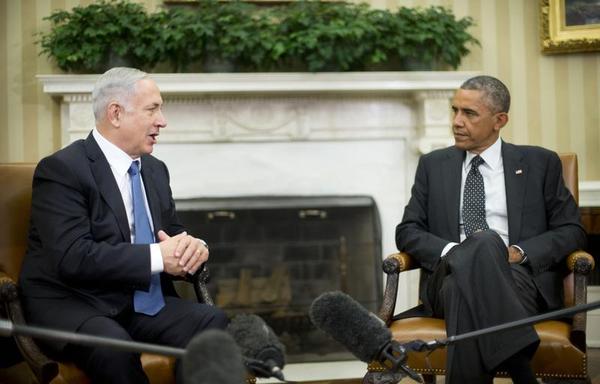 Quan hệ gữa Tổng thống Mỹ Barack Obama (phải) v&agrave; Thủ tướng Israel