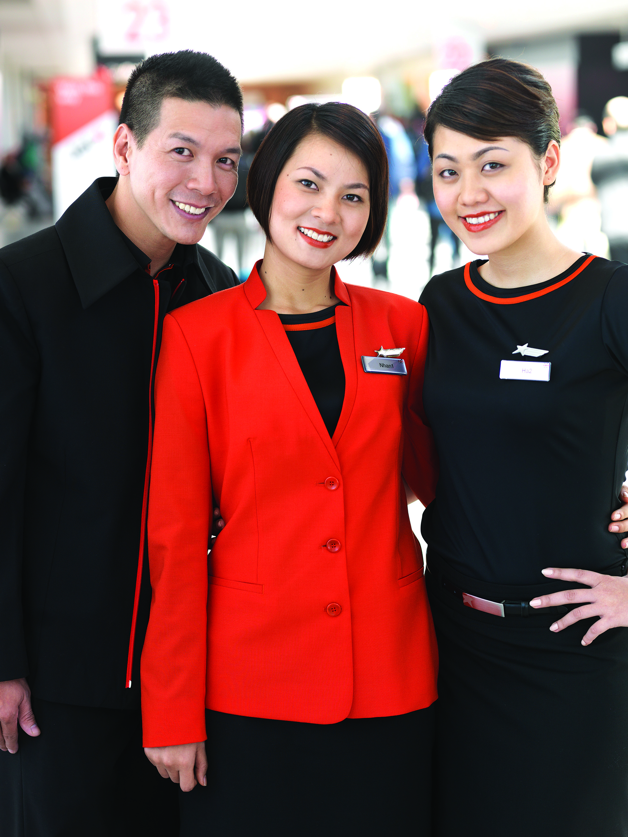Đồng phục tiếp viên Jetstar Pacific