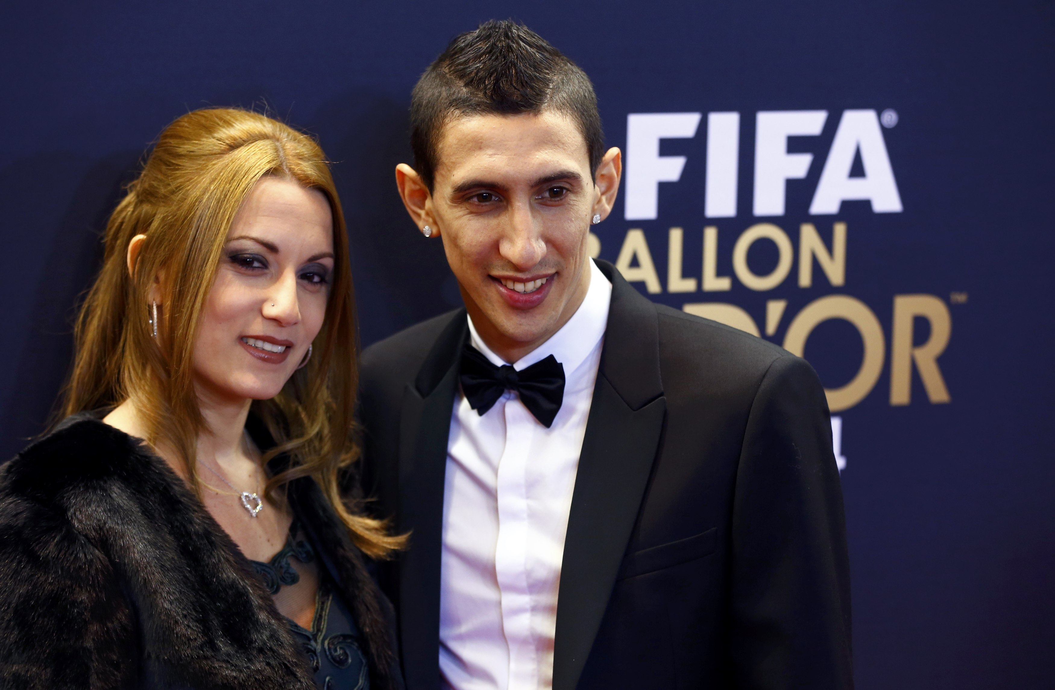Vợ chồng Di Maria, cầu thủ góp mặt trong Đội hình tiêu biểu FIFA 2014