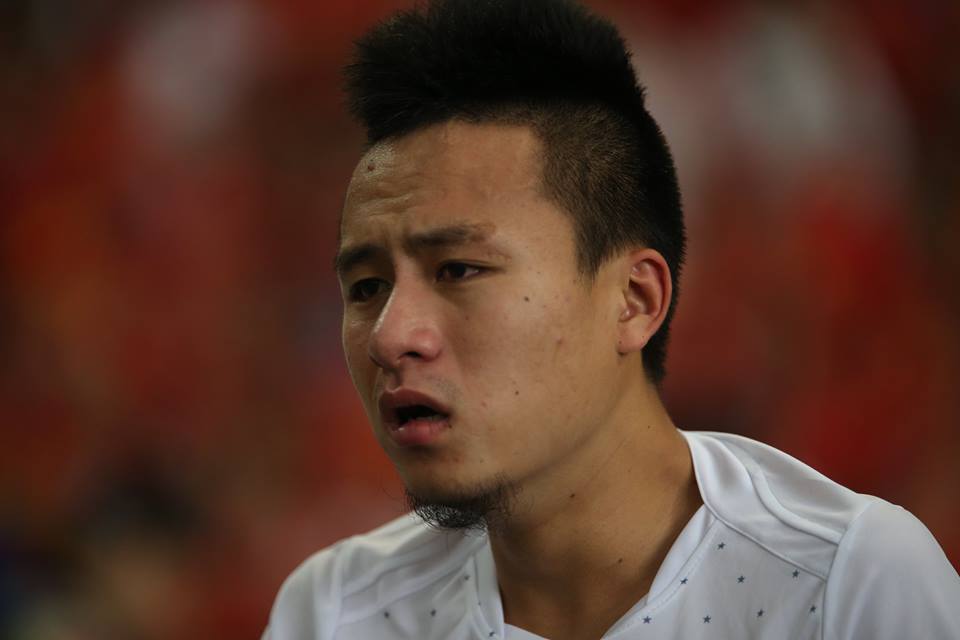 Huy To&agrave;n, người ghi b&agrave;n gỡ h&ograve;a 1-1 cho U23 Việt Nam