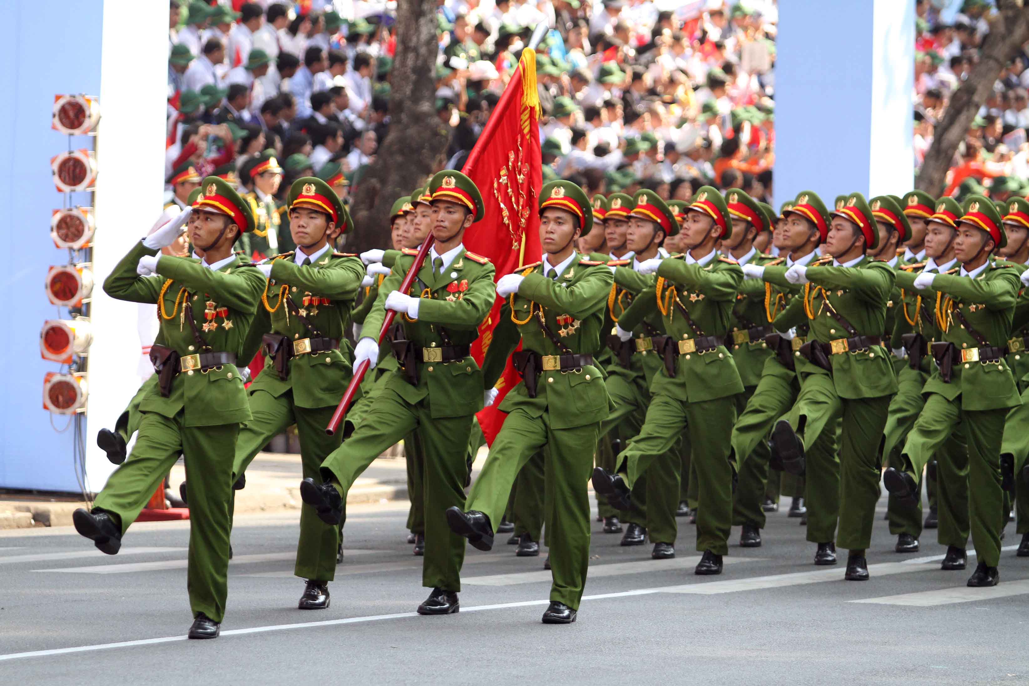Khối c&ocirc;ng an nh&acirc;n d&acirc;n