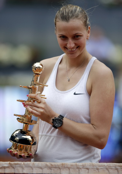 Petra Kvitova v&agrave; danh hiệu thứ nh&igrave; tại Madrid Open
