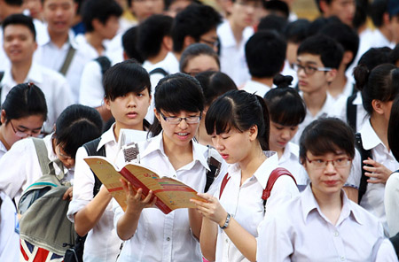 Đề thi, đáp án án môn ngữ văn, vật lý Kỳ thi thử THPT Quốc gia