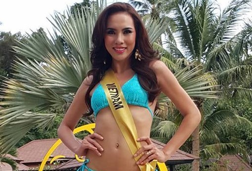 Lệ Quyên ấn tượng trong phần thi bikini
