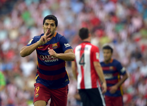 Luis Suarez ghi b&agrave;n duy nhất cho Barca
